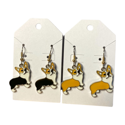 Corgi Earrings