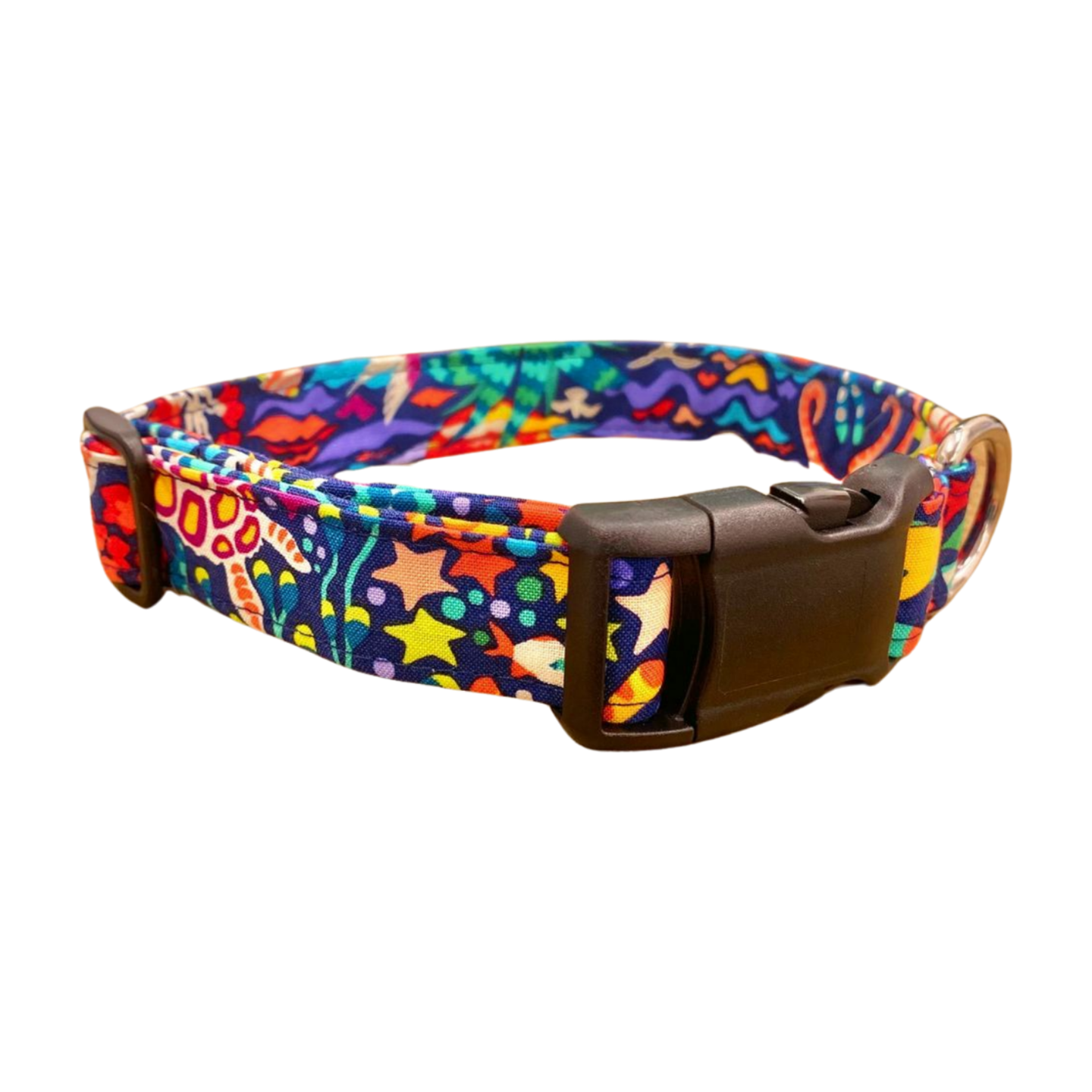 Colorful Ocean Dog Collar