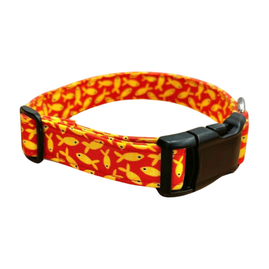 Gold Fish Dog Collar