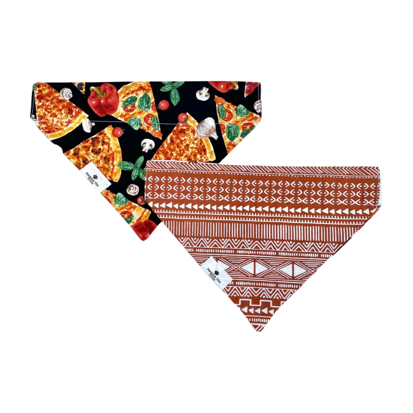 Beer & Pizza Dog Bandana