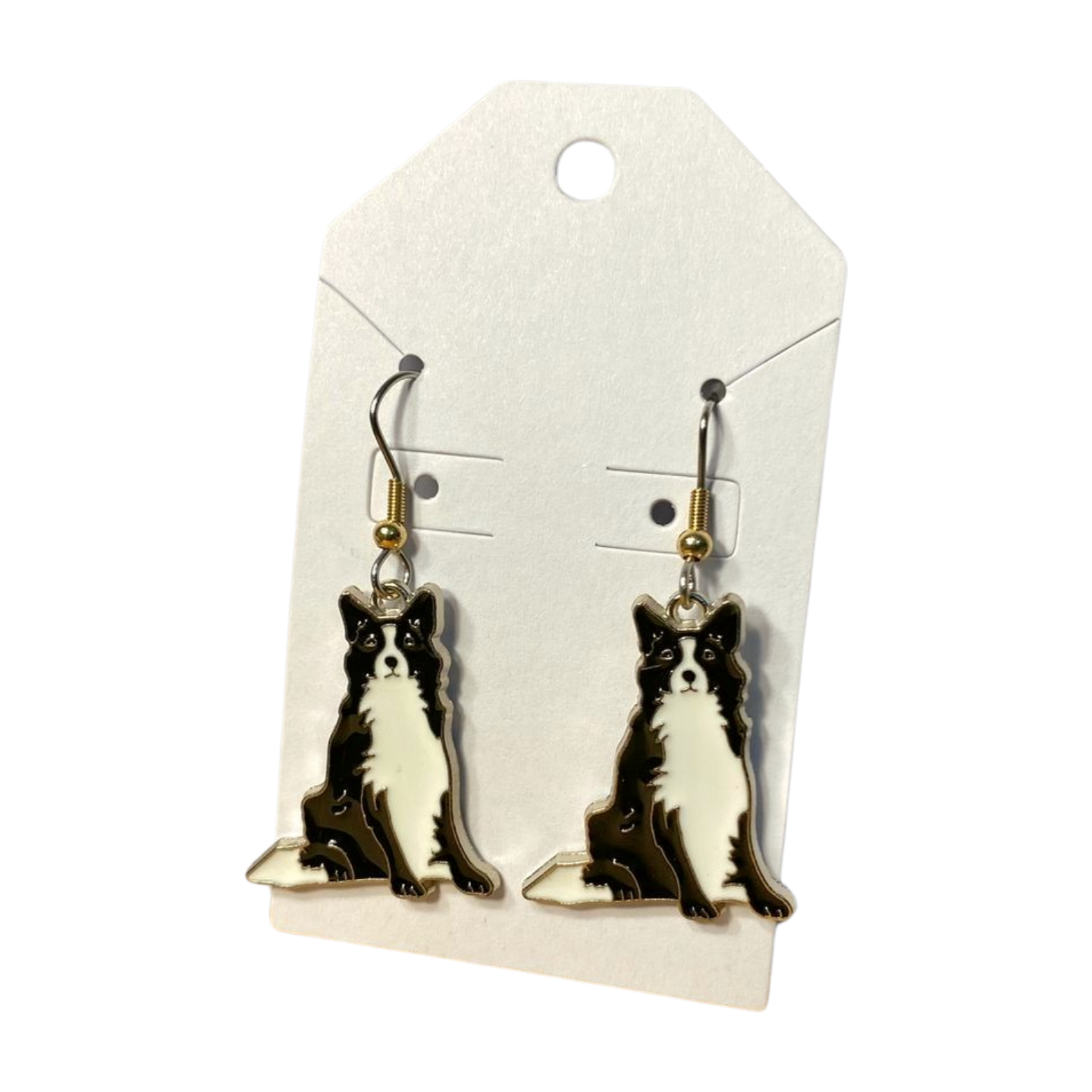 Border Collie Earrings