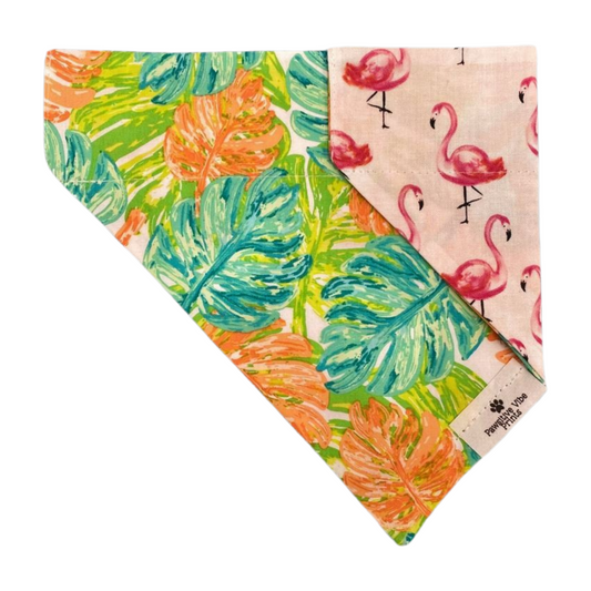 Pretty Palms Dog Bandana