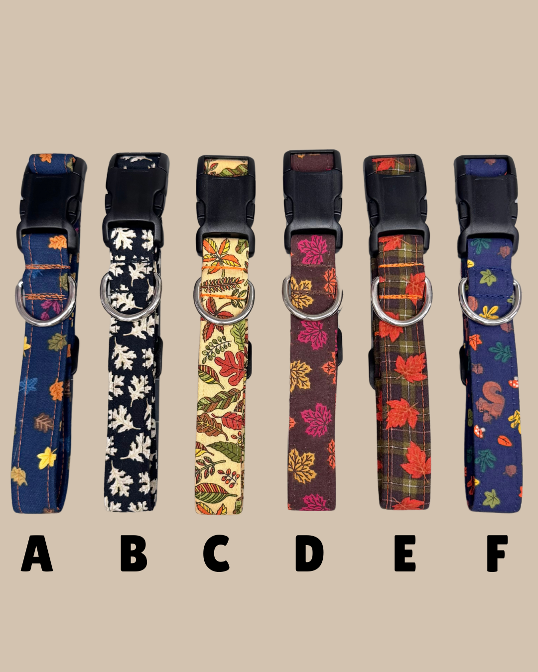 Leaves Dog Collar