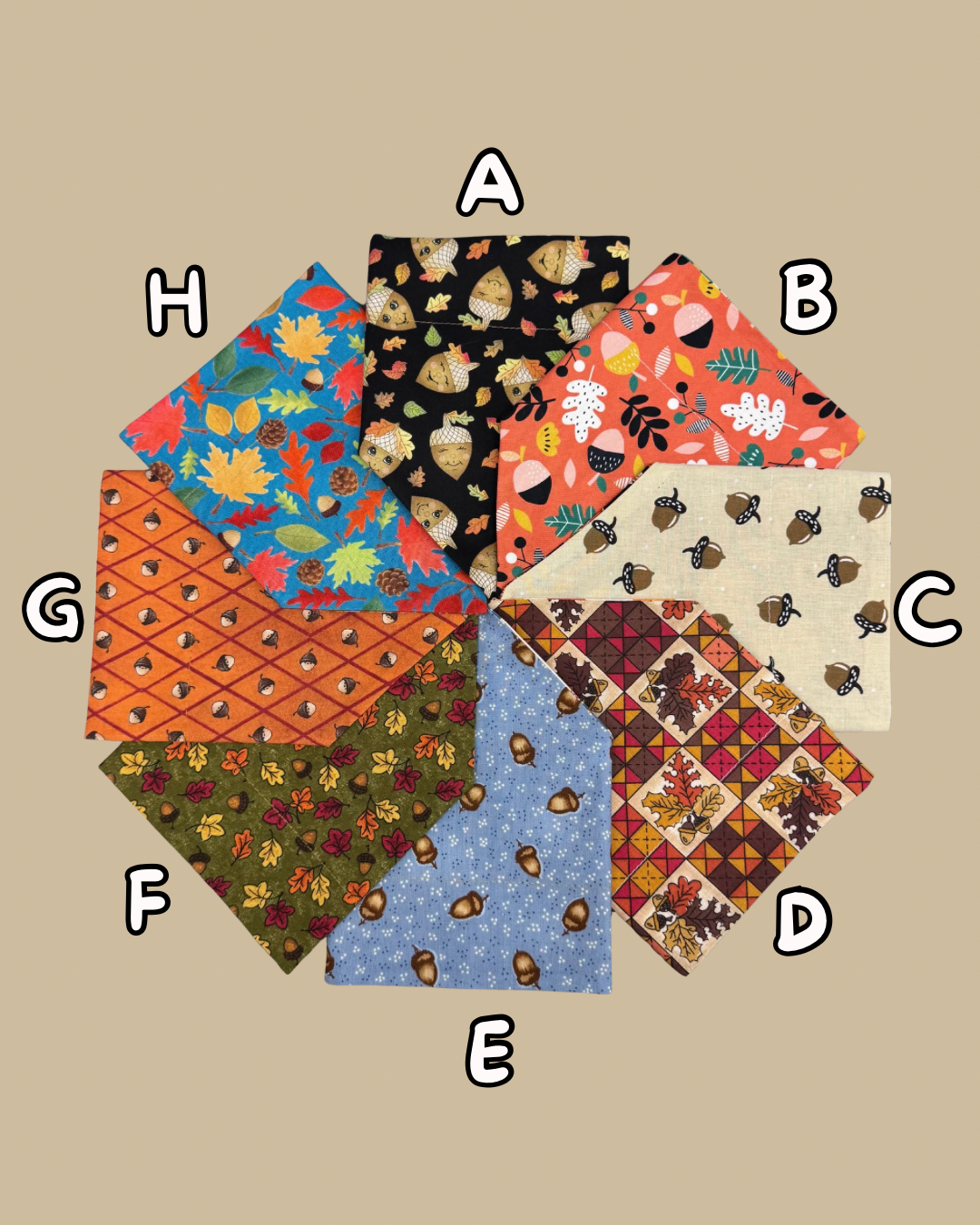 Acorn Dog Bandana