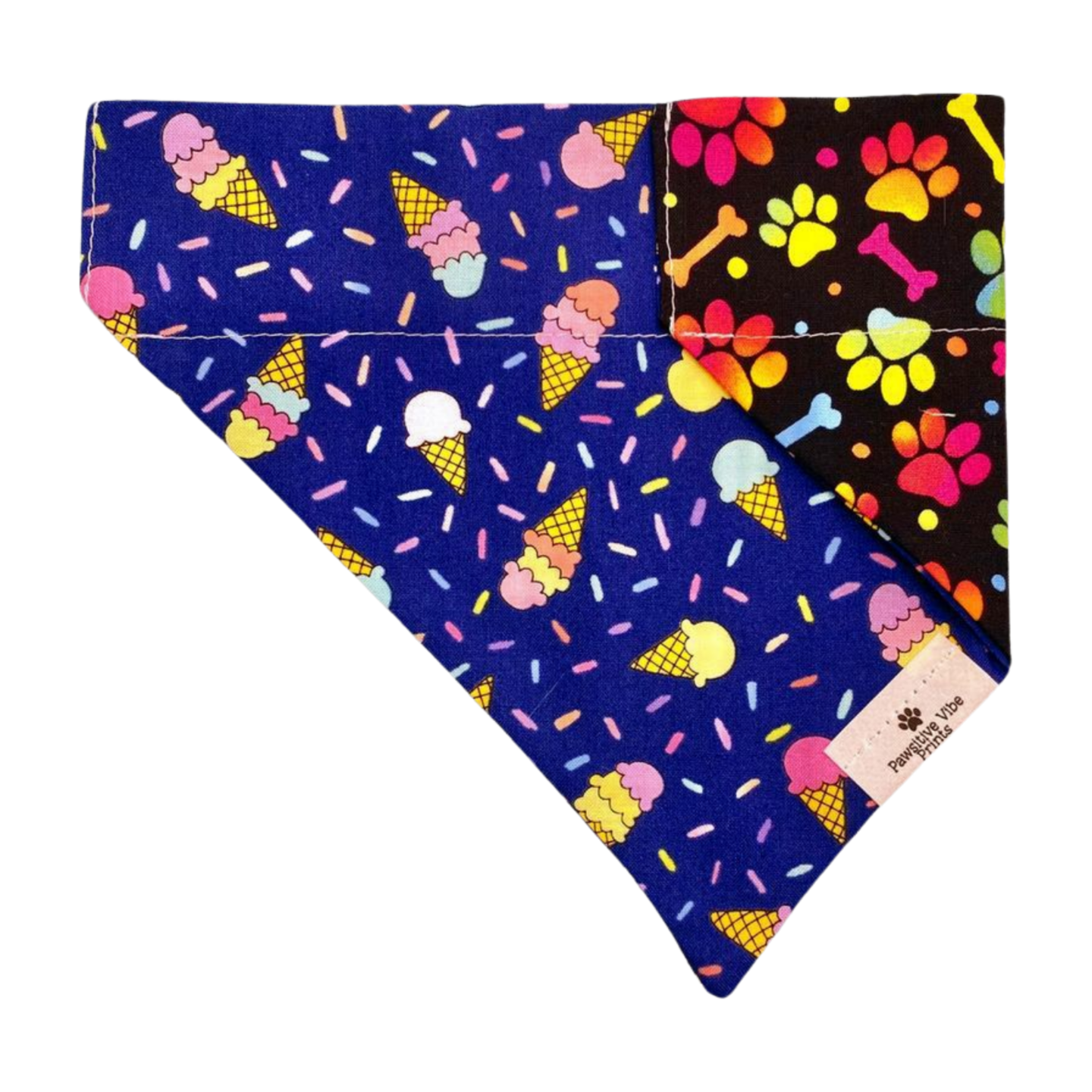 Ice cream Dog Bandana