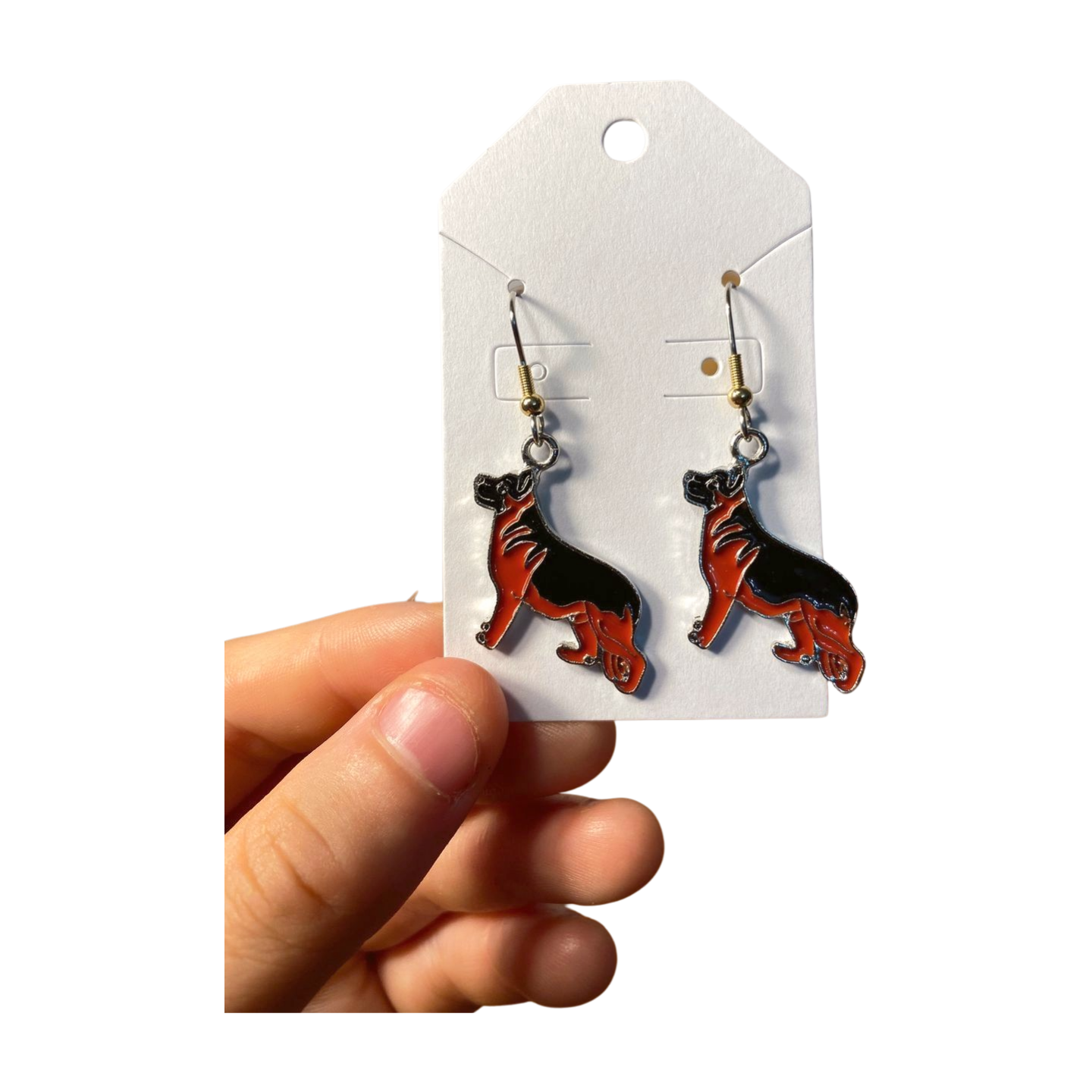 German Shepherd Earrings