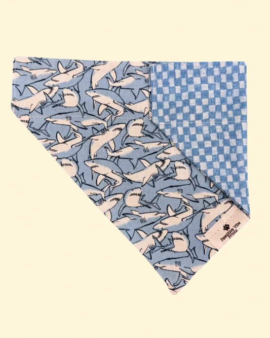 Great White Sharks Dog Bandana