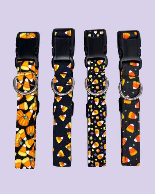 Candy Corn Dog Collar