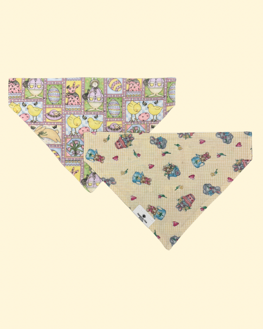 Vintage Cutesy Easter Dog Bandana