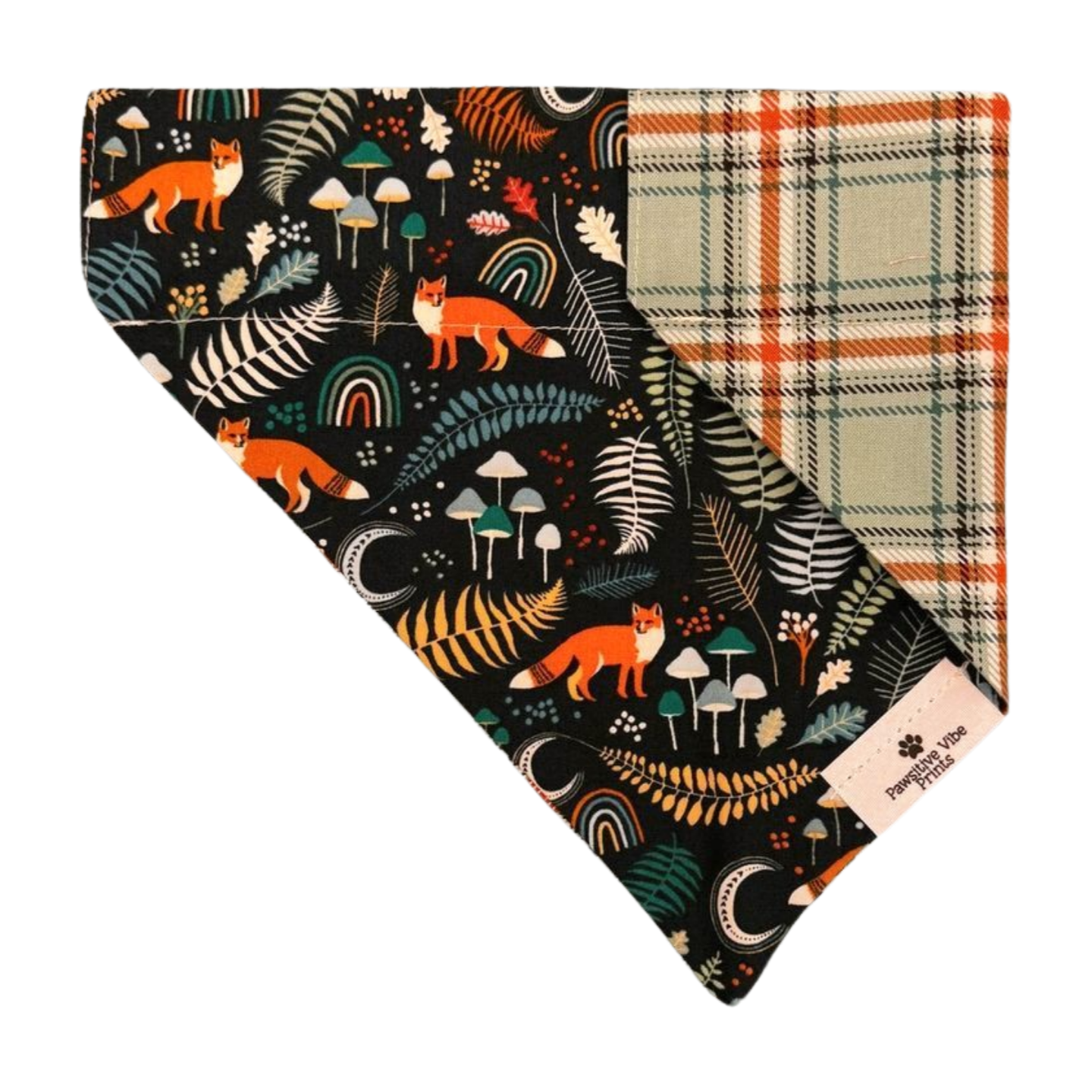 Foxy Forest Dog Bandana