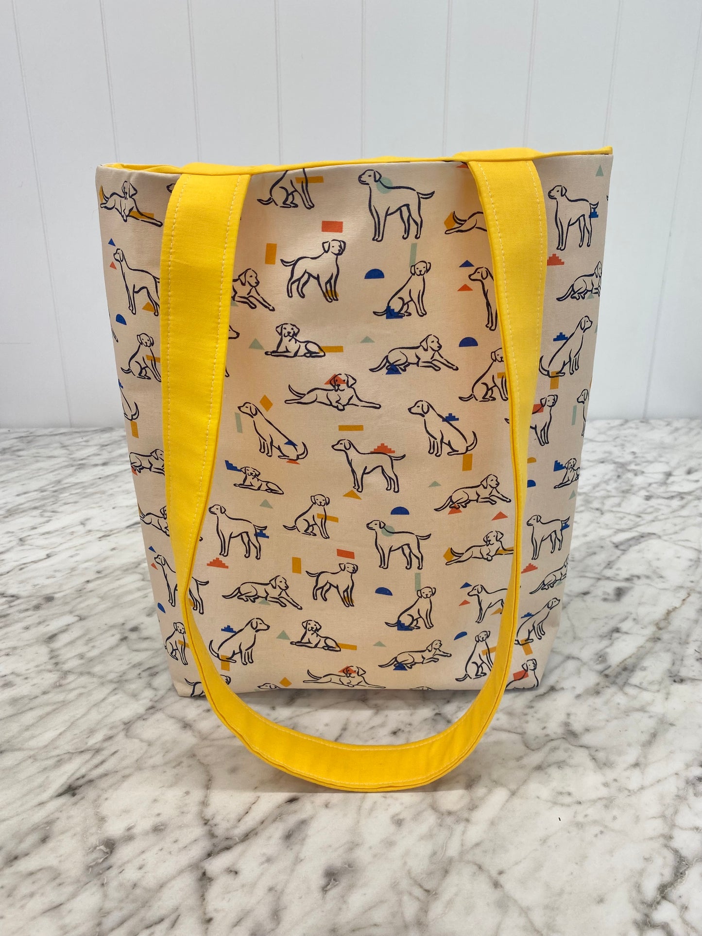 Golden Dog Tote Bag