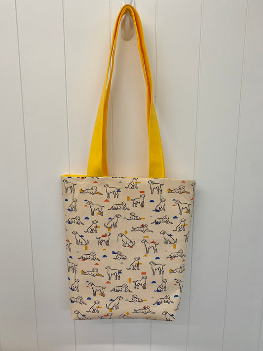 Golden Dog Tote Bag