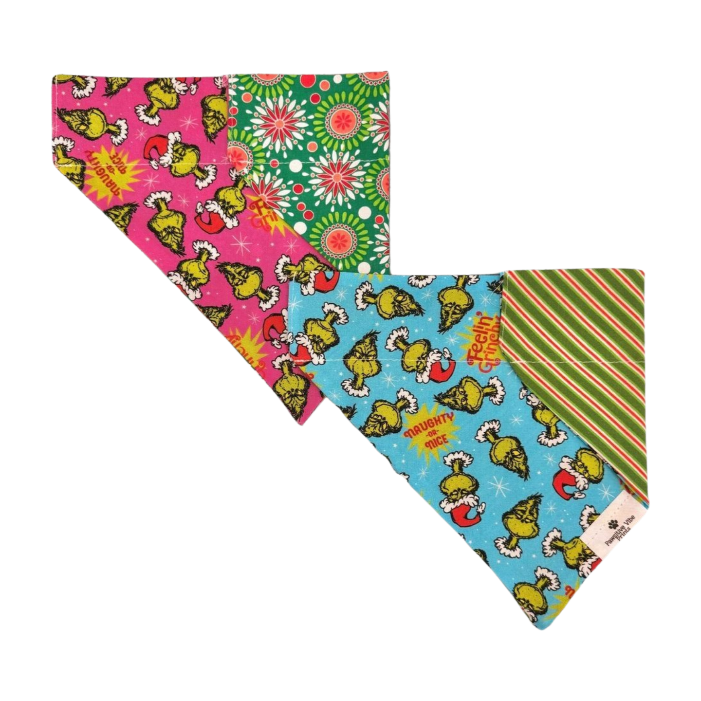 Green Grouch Dog Bandana