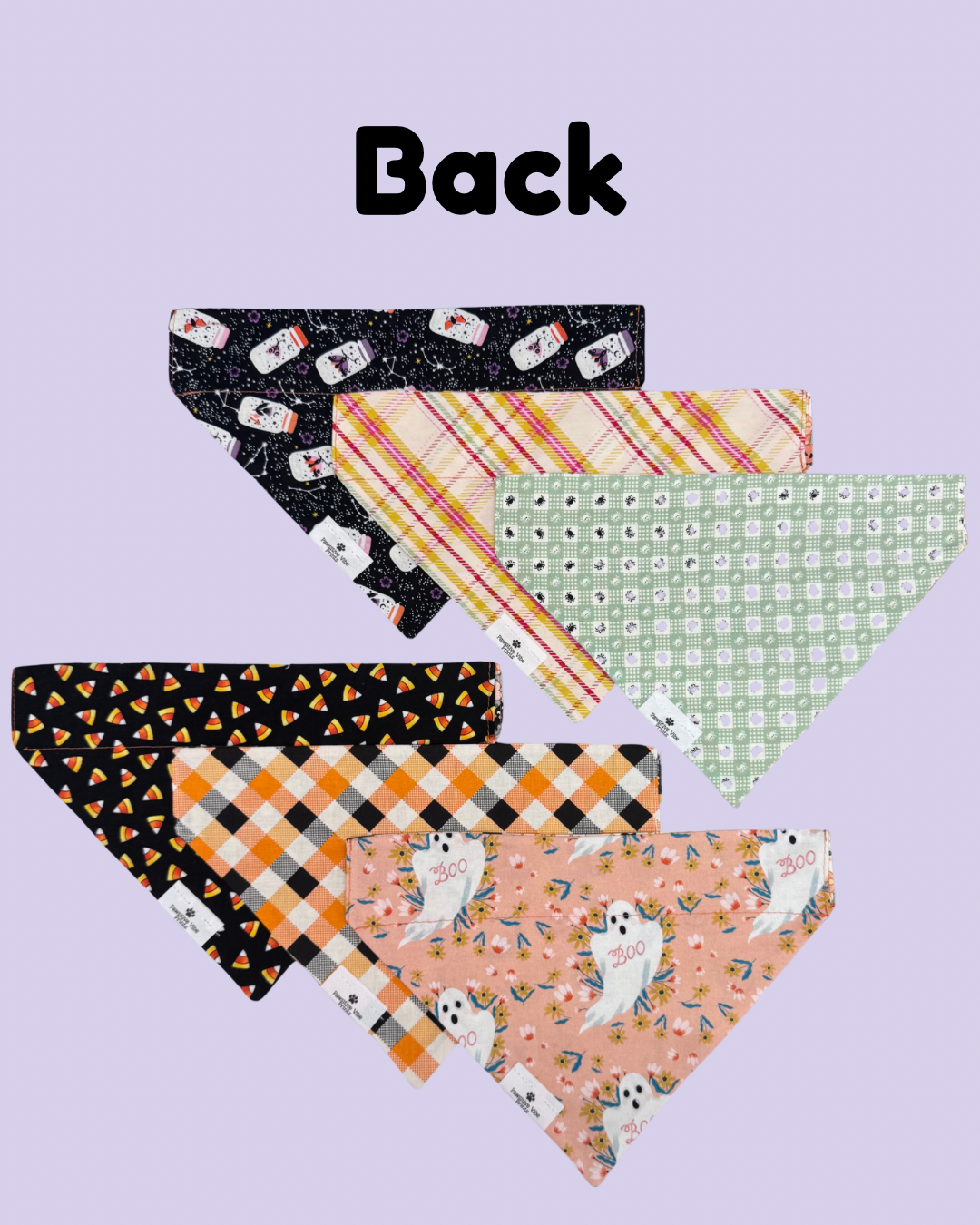 Cute Halloween Dog Bandana