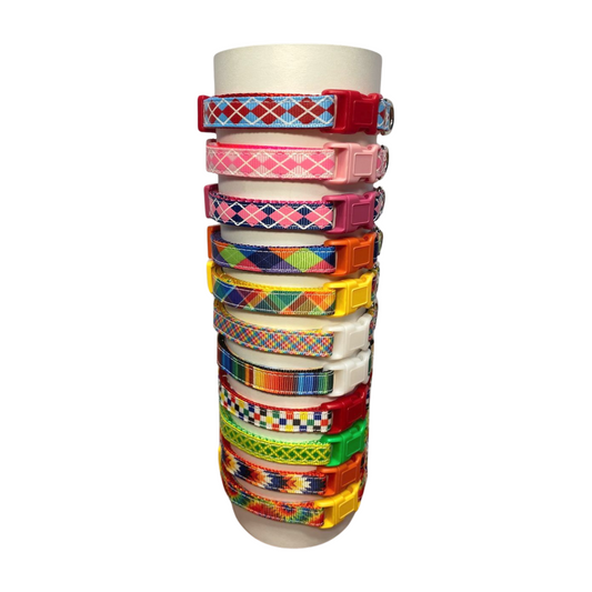 Patterned Breakaway Cat Collars