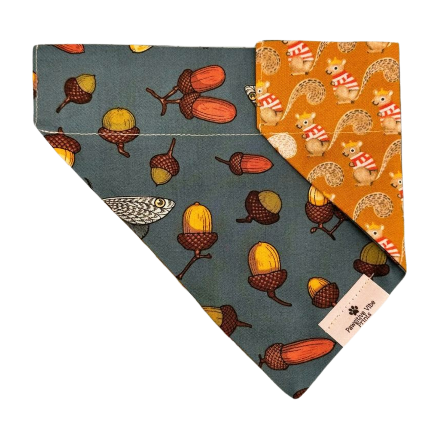 All About Acorns Dog Bandana