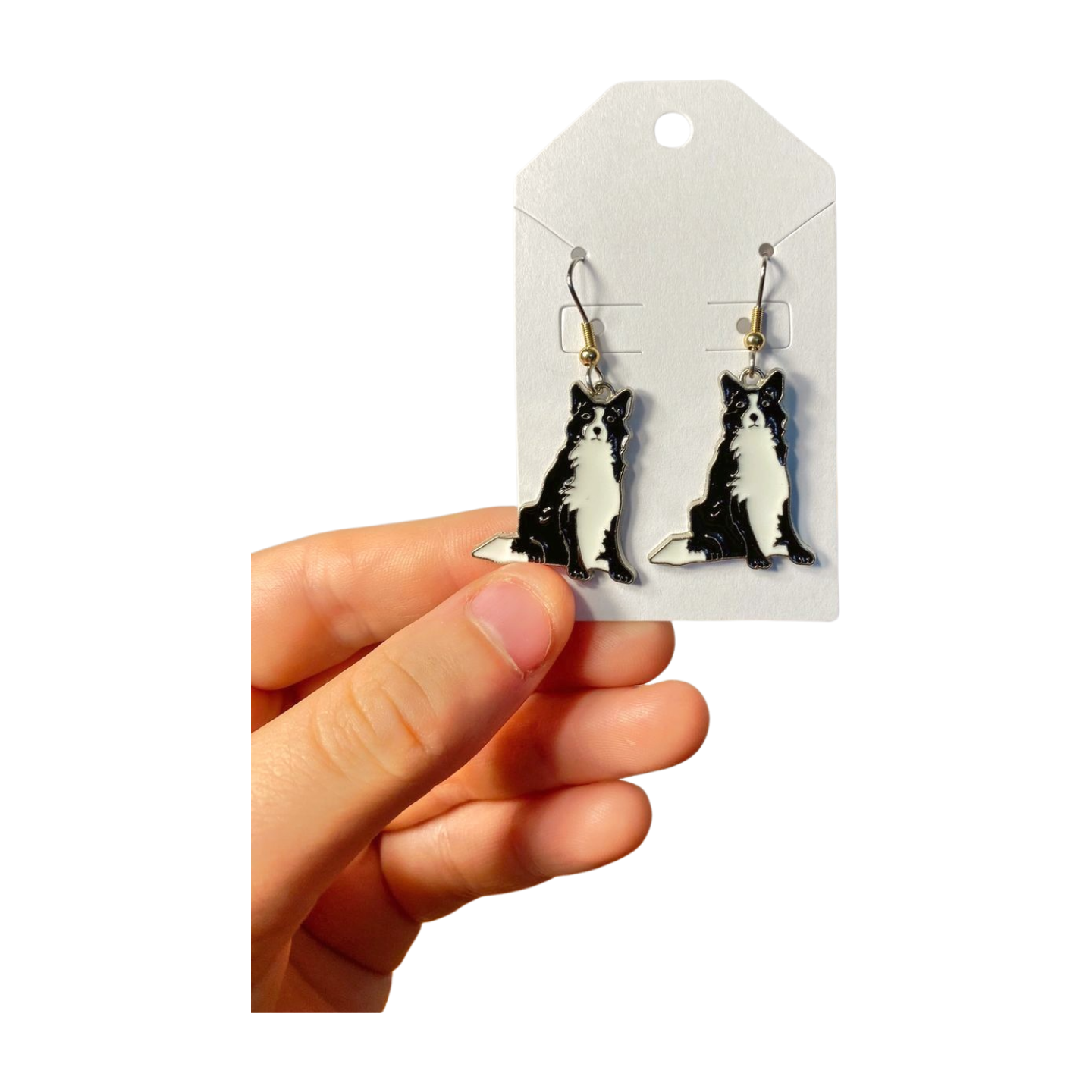 Border Collie Earrings