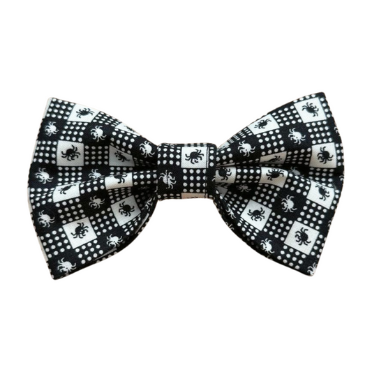 Checkered Spiders Bowtie