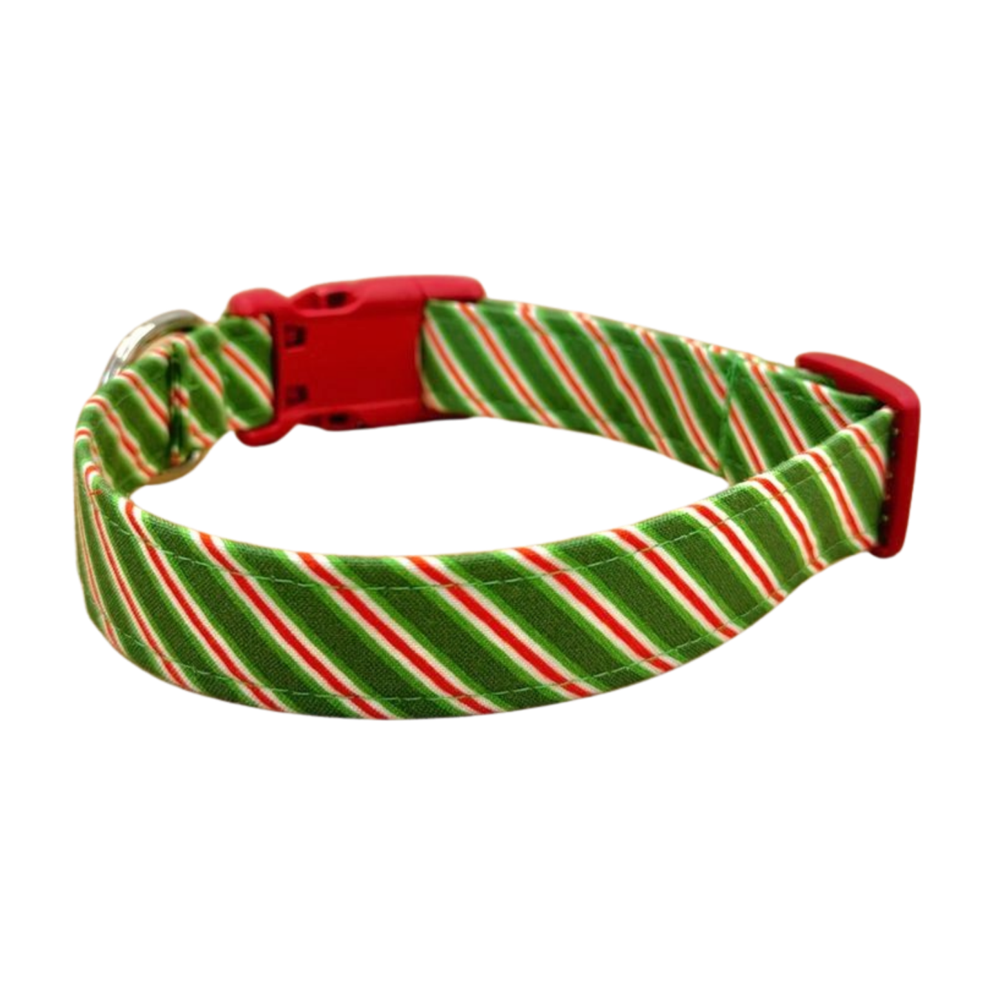 Candy Cane Dog Collar