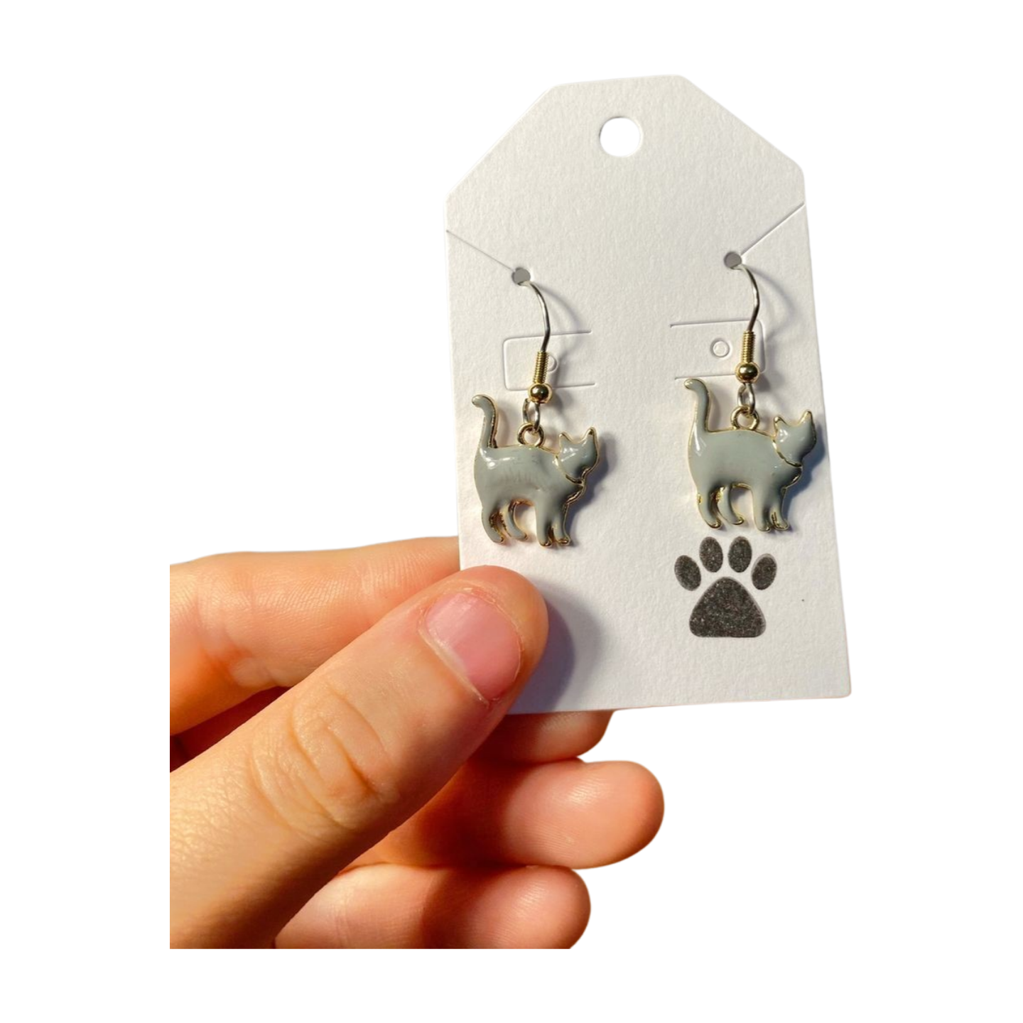 Small Cat Earrings