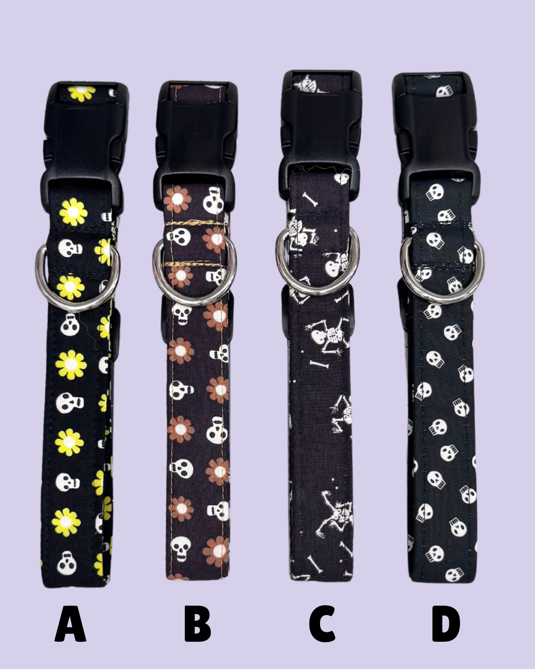 Skeleton Dog Collar