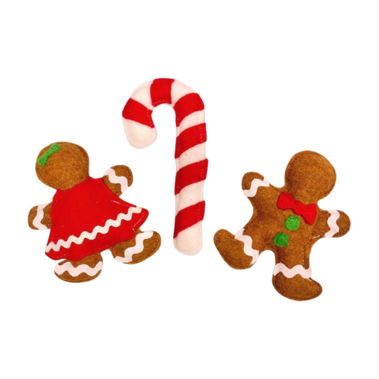 Gingerbread Cookie Catnip Cat Toys