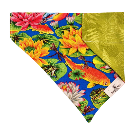 Koi Pond Dog Bandana