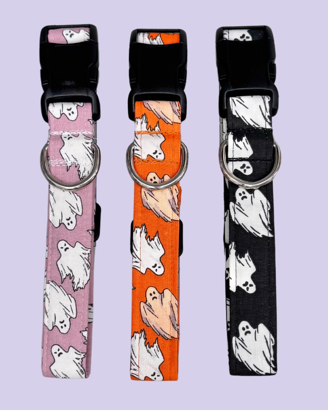 Glow in The Dark Ghost Dog Collar