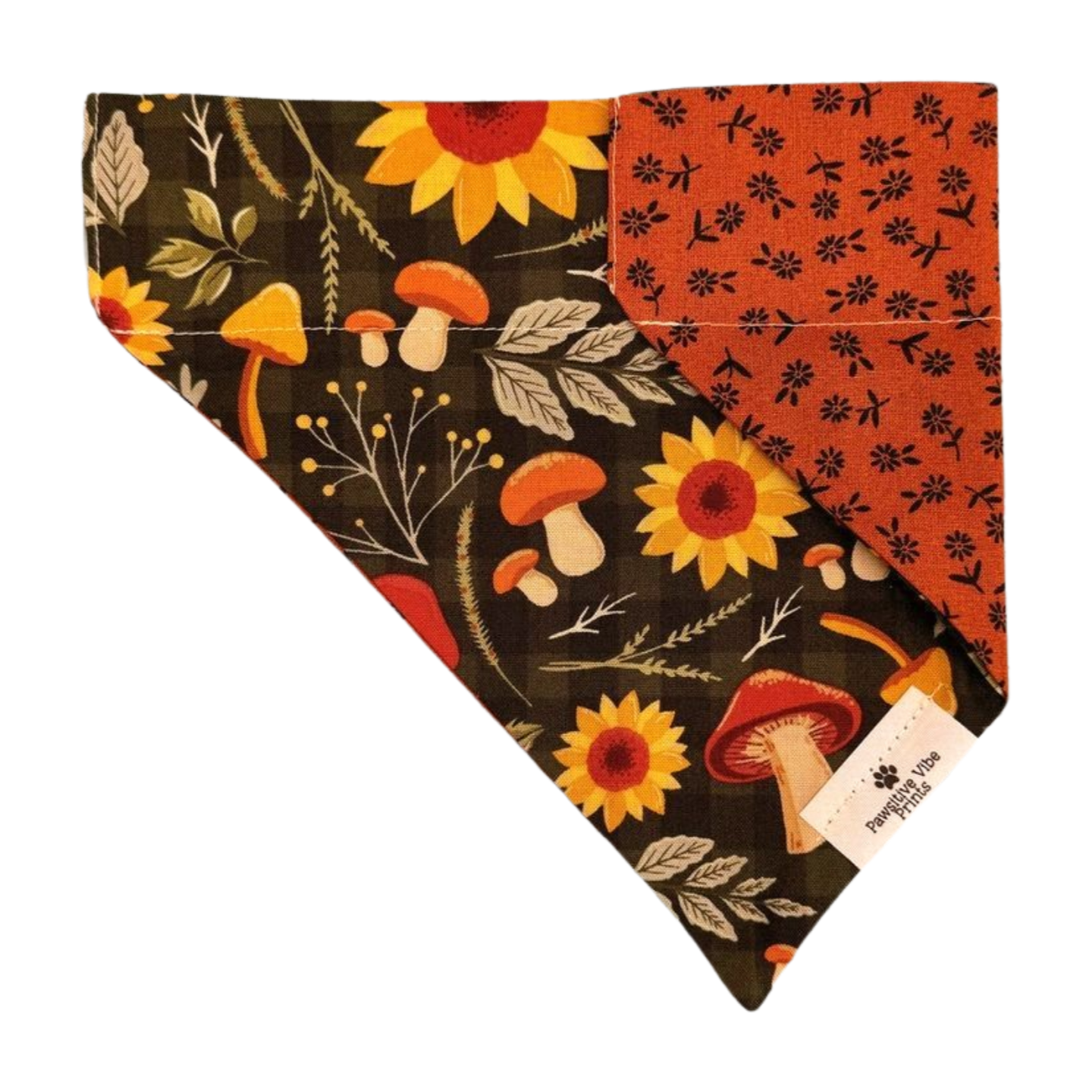 Fall Floral Garden Dog Bandana