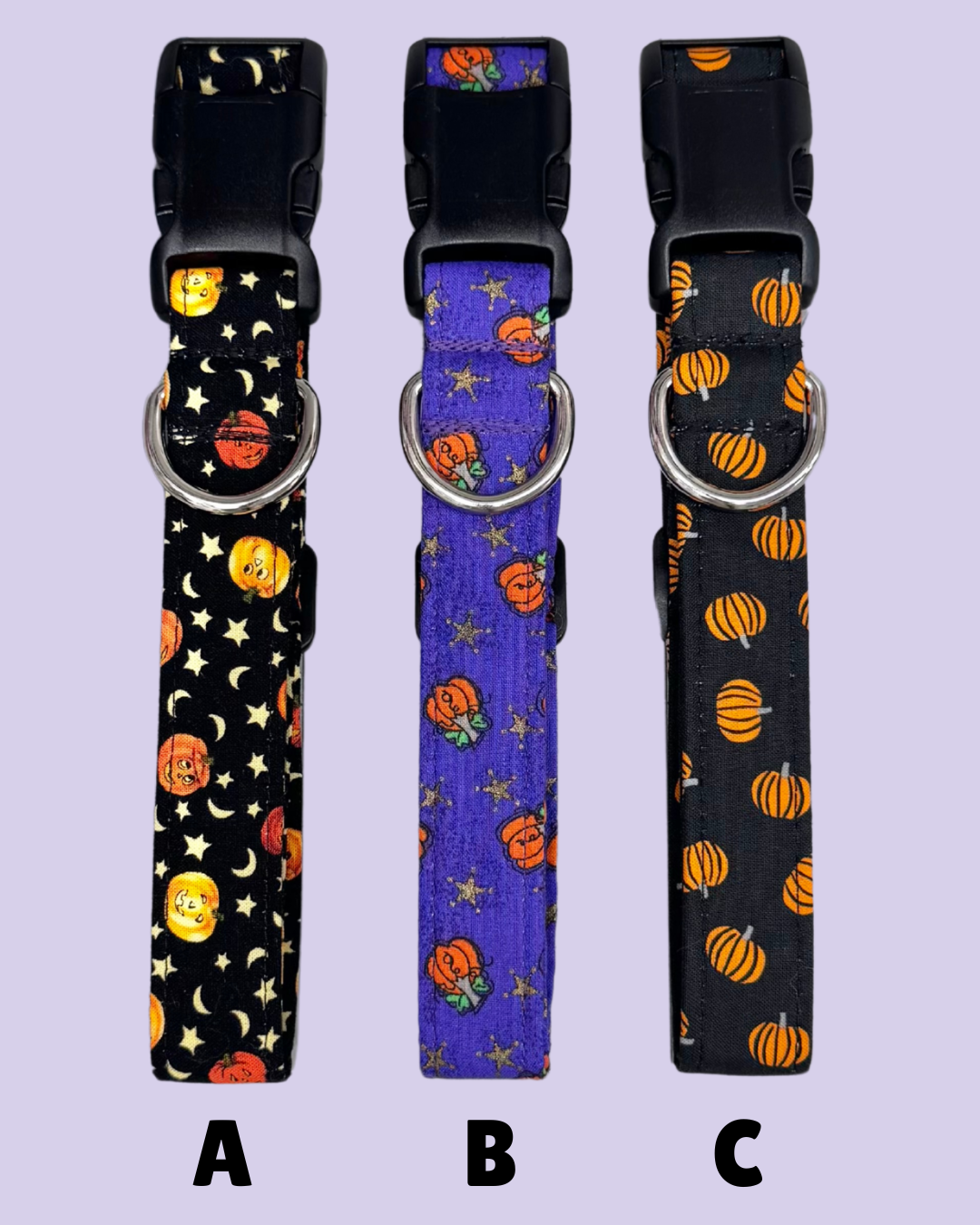 Pumpkin Dog Collar