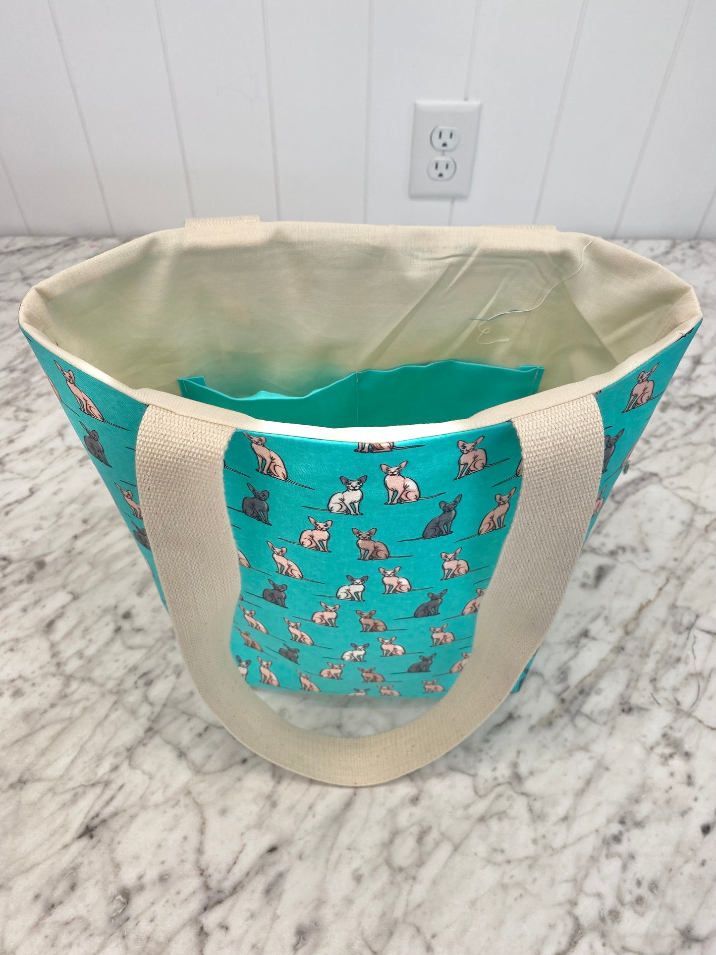 Sphynx Cat Tote Bag