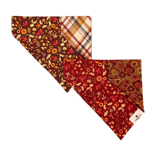 Autumn Florals Dog Bandana