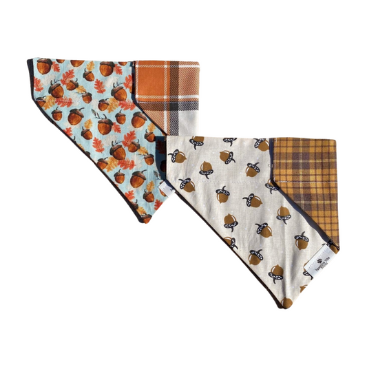 Acorn Forest Dog Bandana