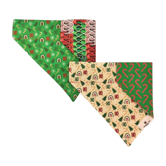 Christmas Icons Dog Bandana