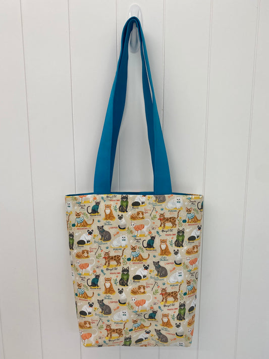 Cute Cat Breeds Tote Bag