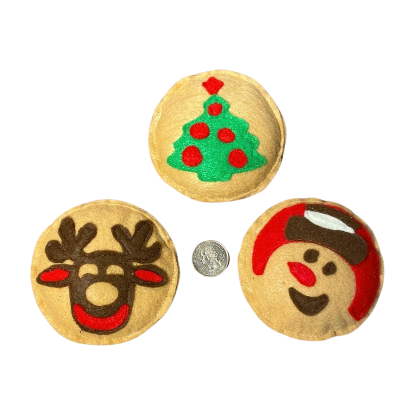 Christmas Cookie Catnip Cat Toys