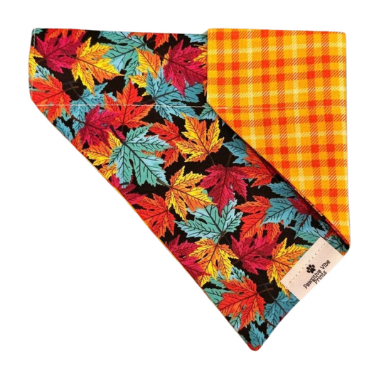 Fallen Leaves Dog Bandana