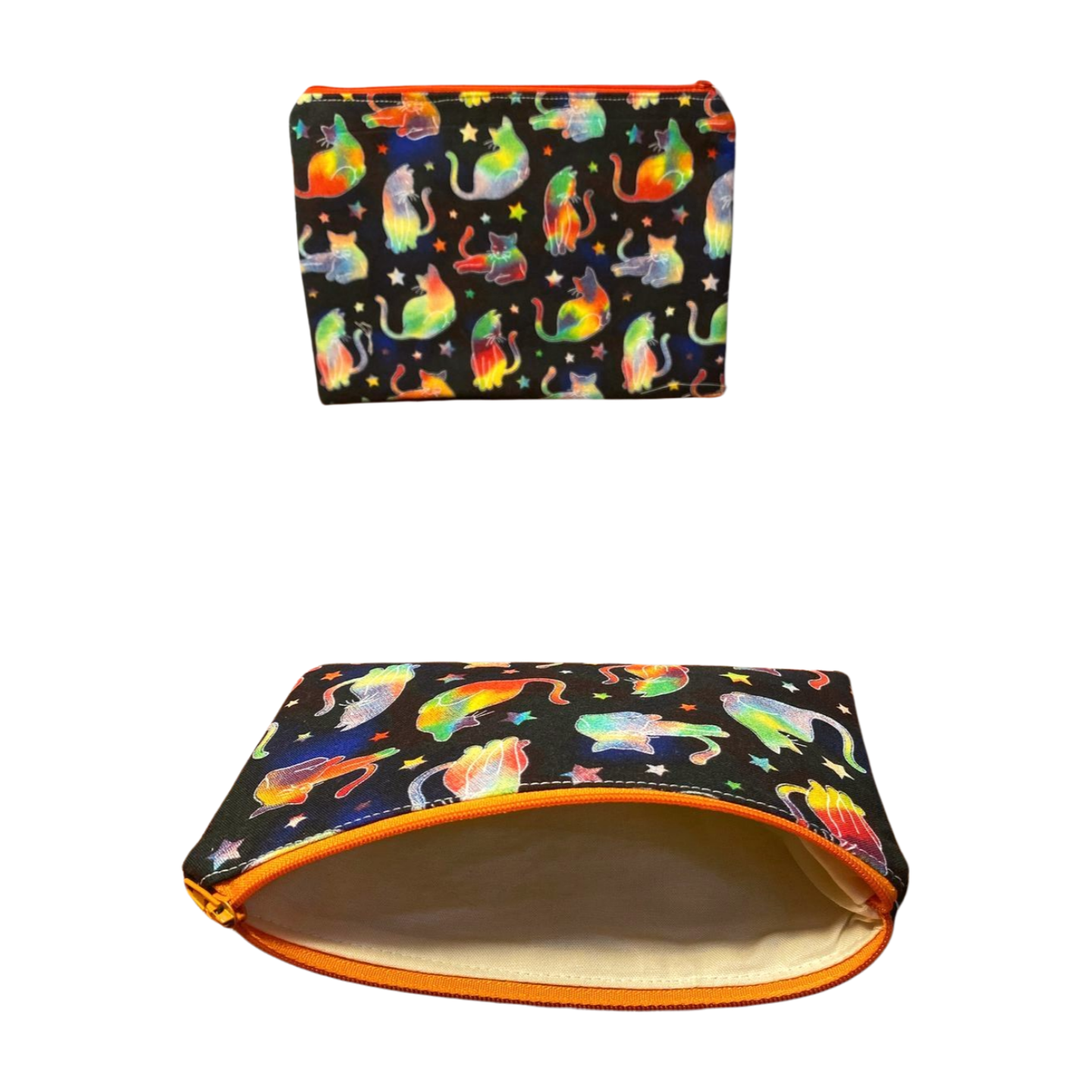 Galaxy Cats Zipper Pouches