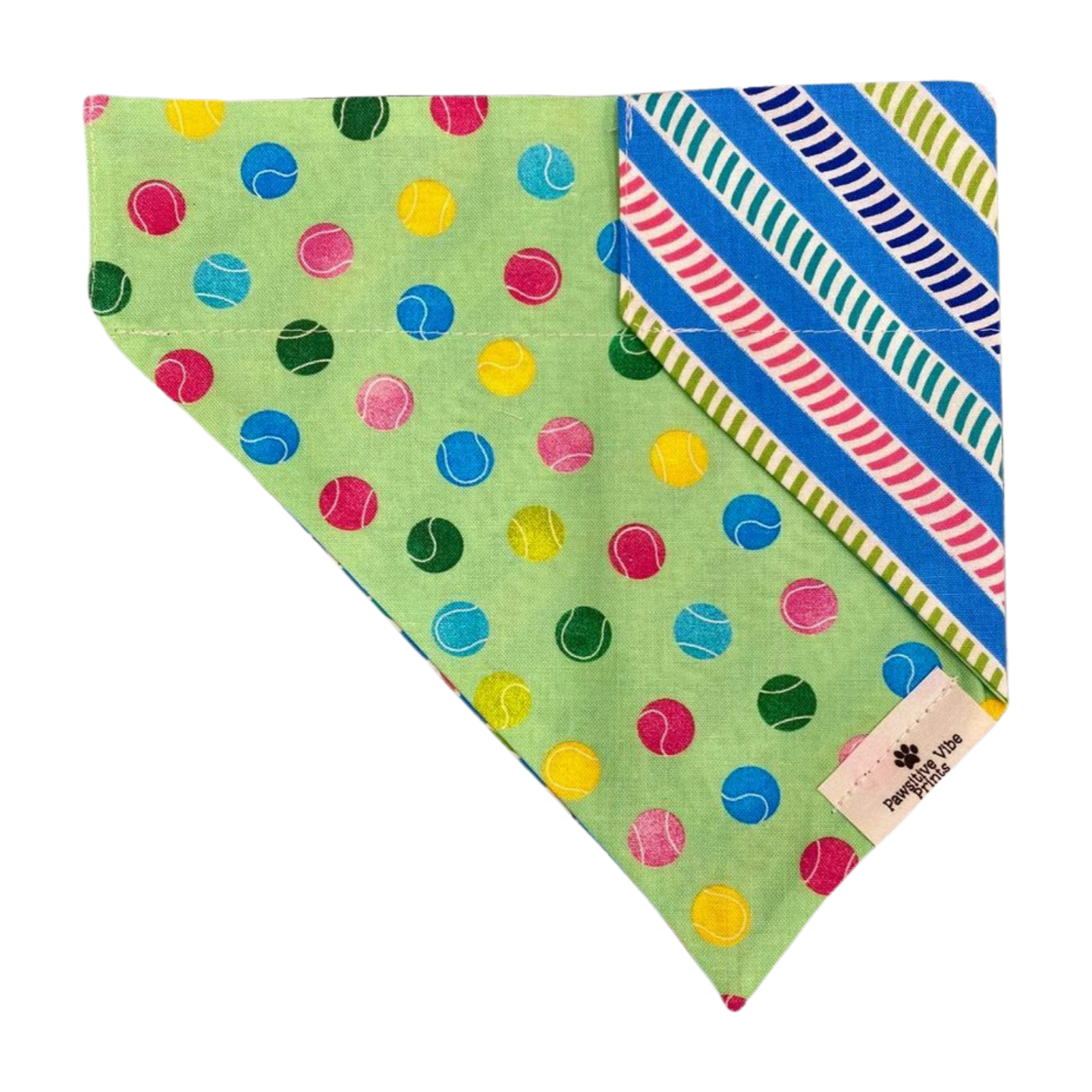 Tennis Ball Dog Bandana