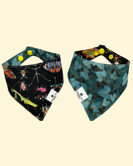 Lots O Bugs Cat Snap Bandana