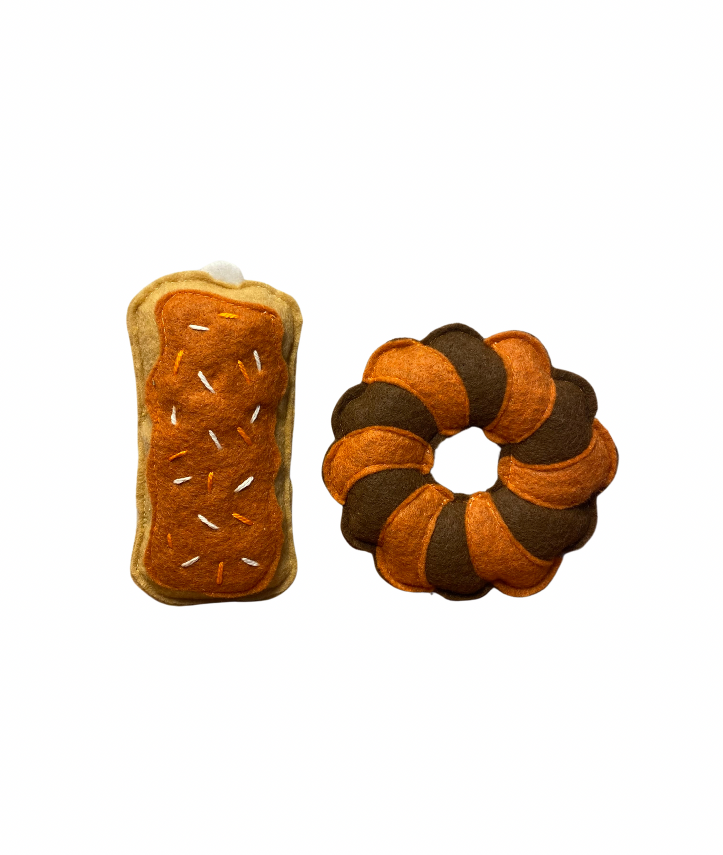 Pumpkin Donut Cat Toys