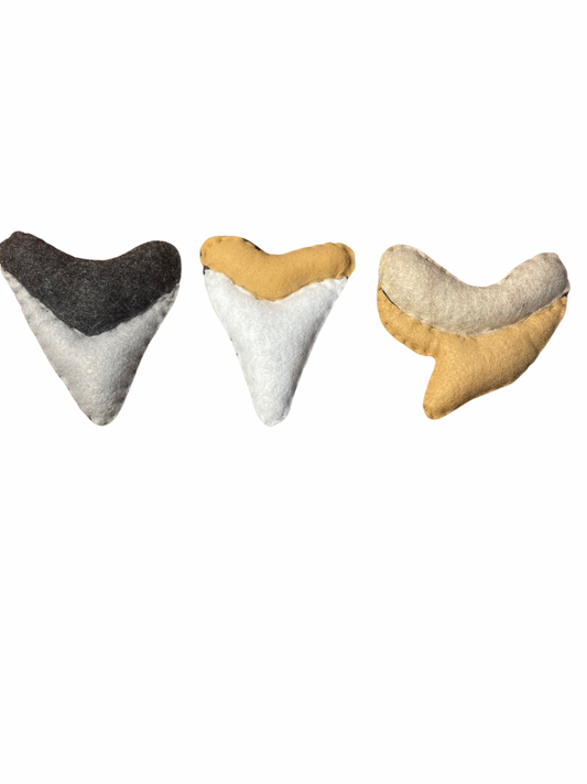 Shark Tooth Cat Toys