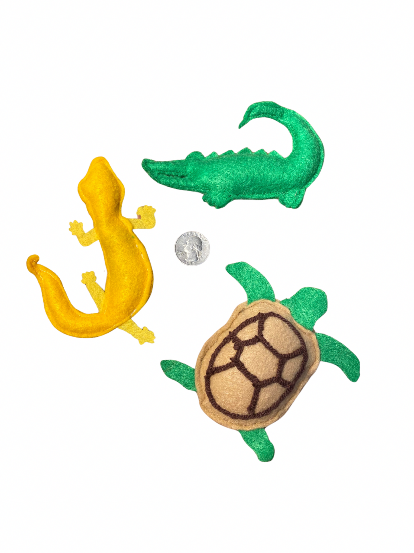 Turtle, Alligator, and Lizard Cat Toys