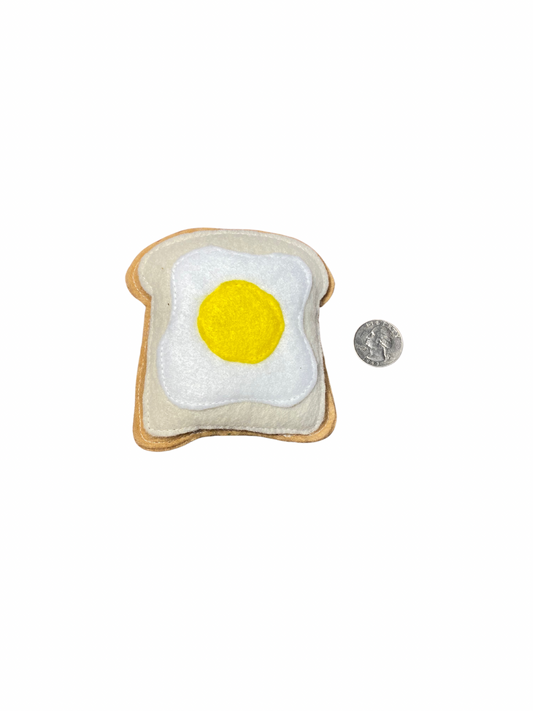 Egg Toast Cat Toy