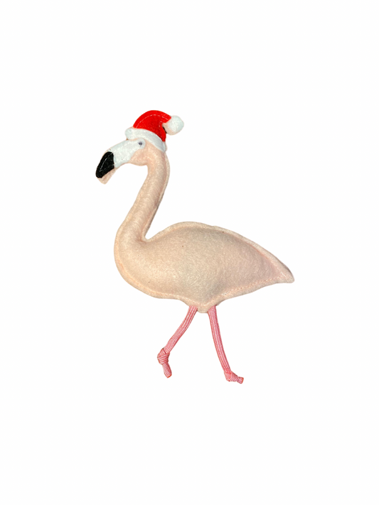 Christmas Flamingo Cat Toy