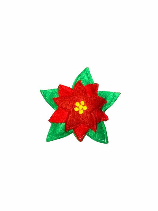 Poinsettia Cat Toy