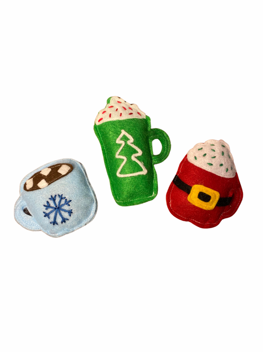 Christmas Cocoa Cat Toys