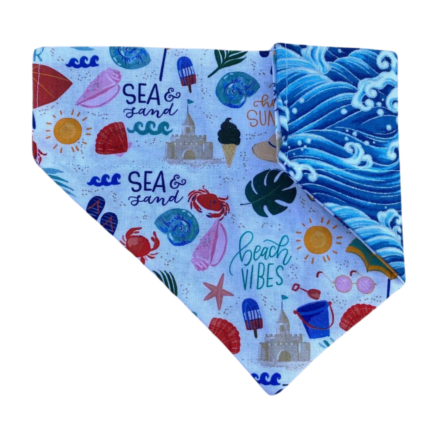 Sea and Sand Dog Bandana