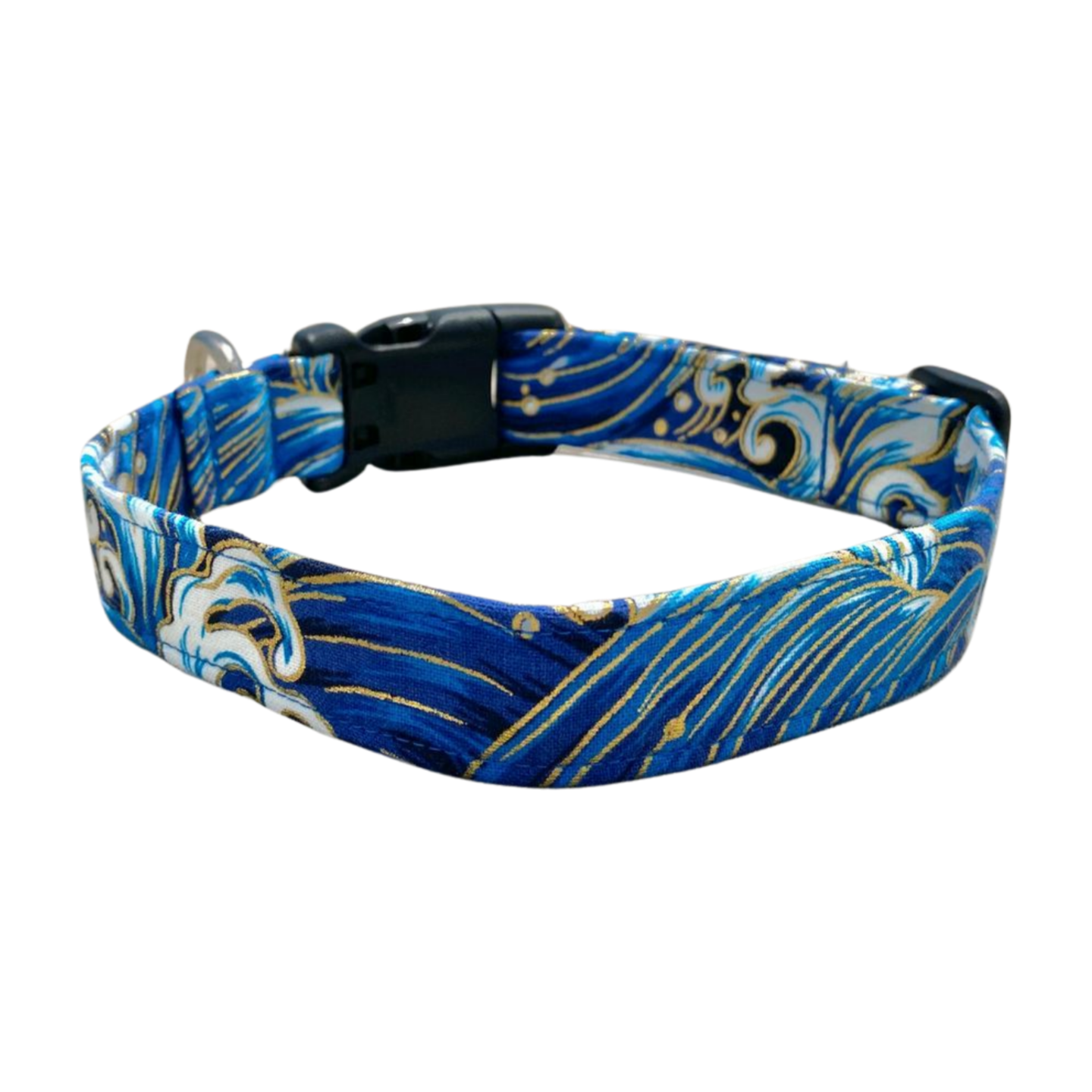 Ocean Wave Buckle Dog Collar