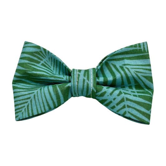 Tropical Palm Bow Tie